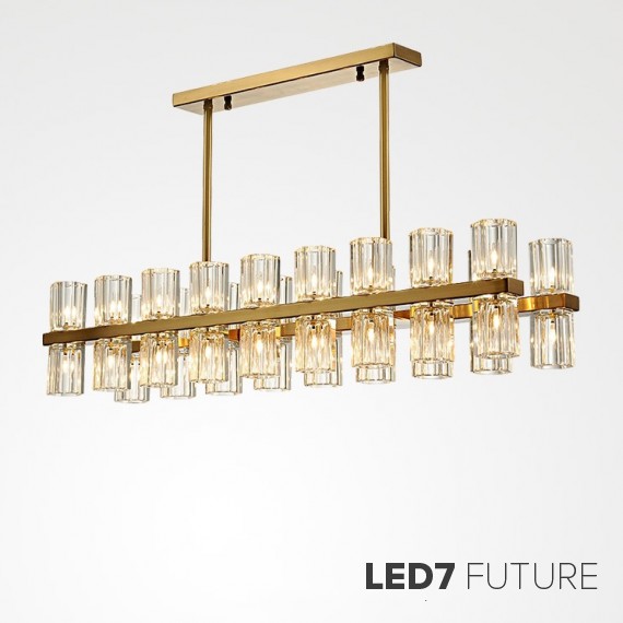 Loft Industry Modern - Stack Square Chandelier